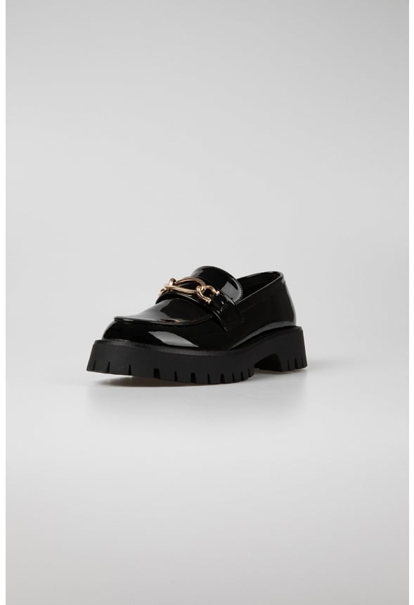 Ava Flat Loafer Black