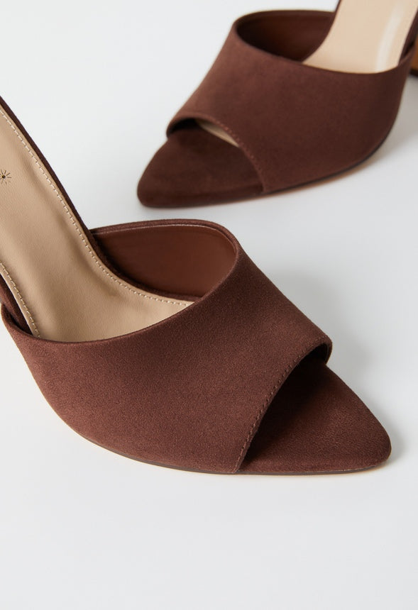 Mira Heeled Sandal Chocolate Lab