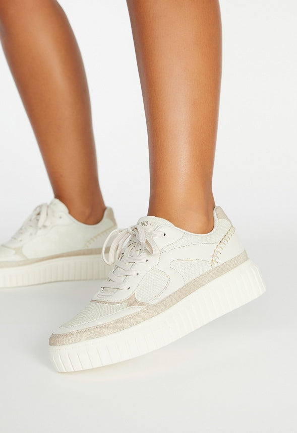 Cameron Court Sneaker Natural Multi