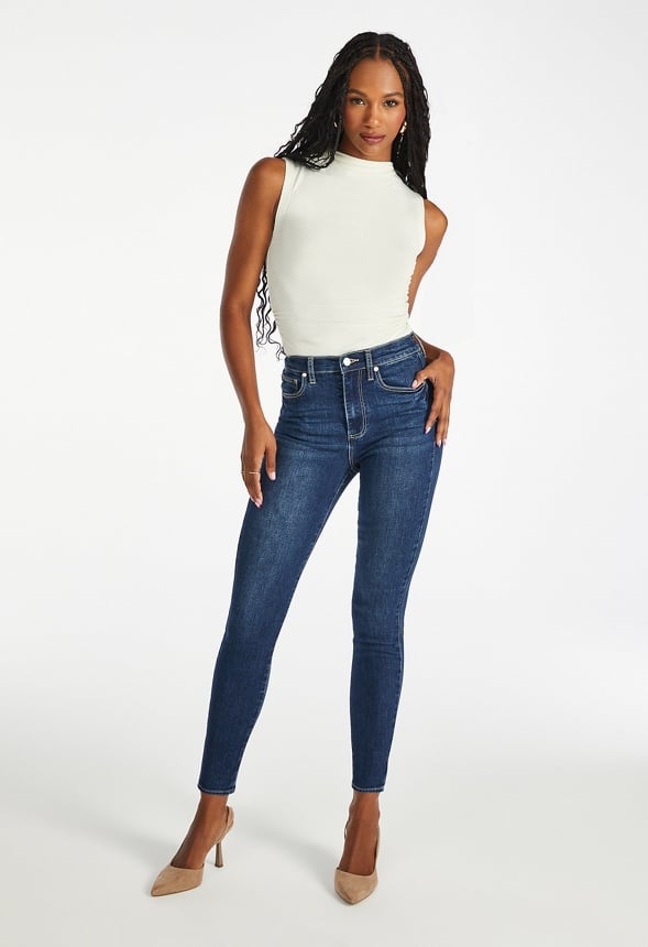Alex Booty Sculptor Jeggings Dark Wash