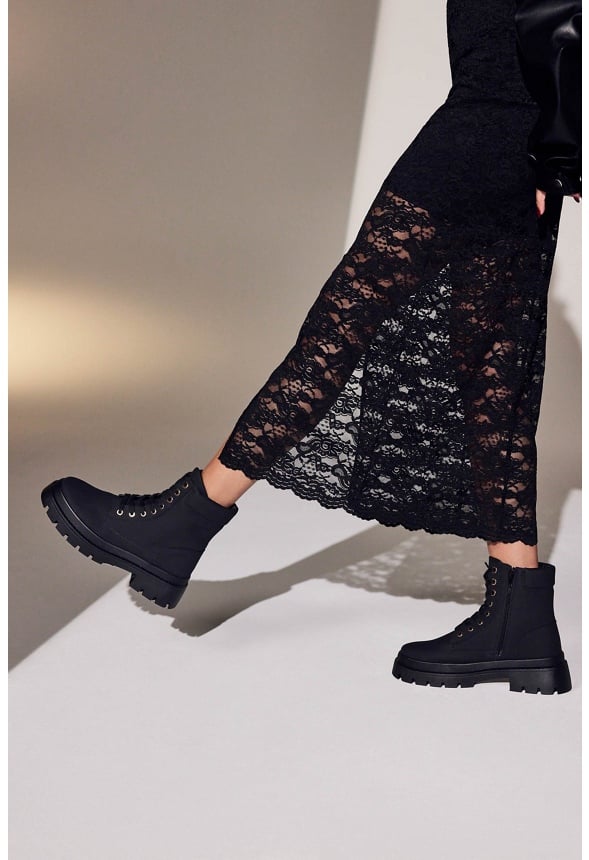 Tevos Combat Boot Black