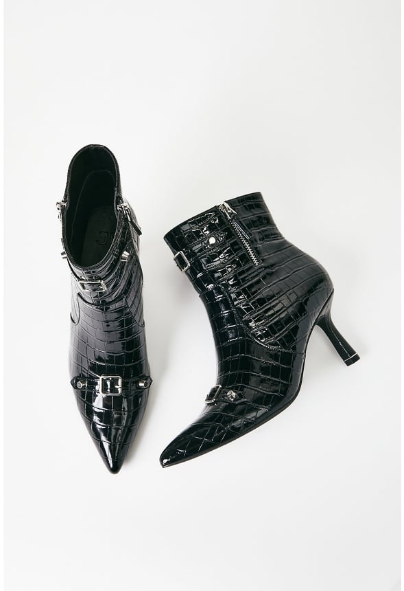 Lennox Stiletto Ankle Boot Black