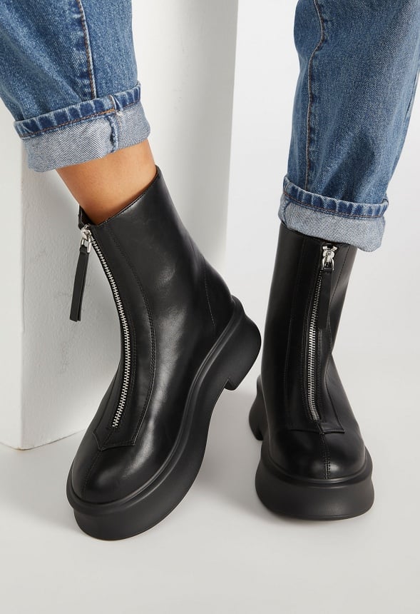Bria Combat Boot Black