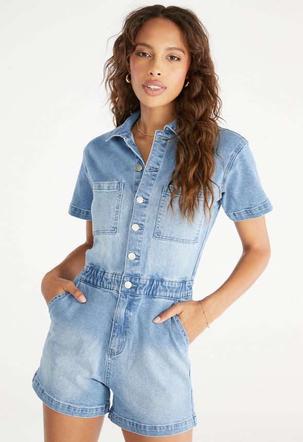 Denim Jumpsuit Riptide