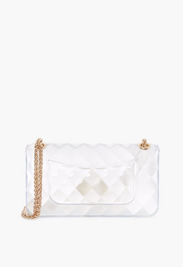 Jelly Crossbody Bag Clear