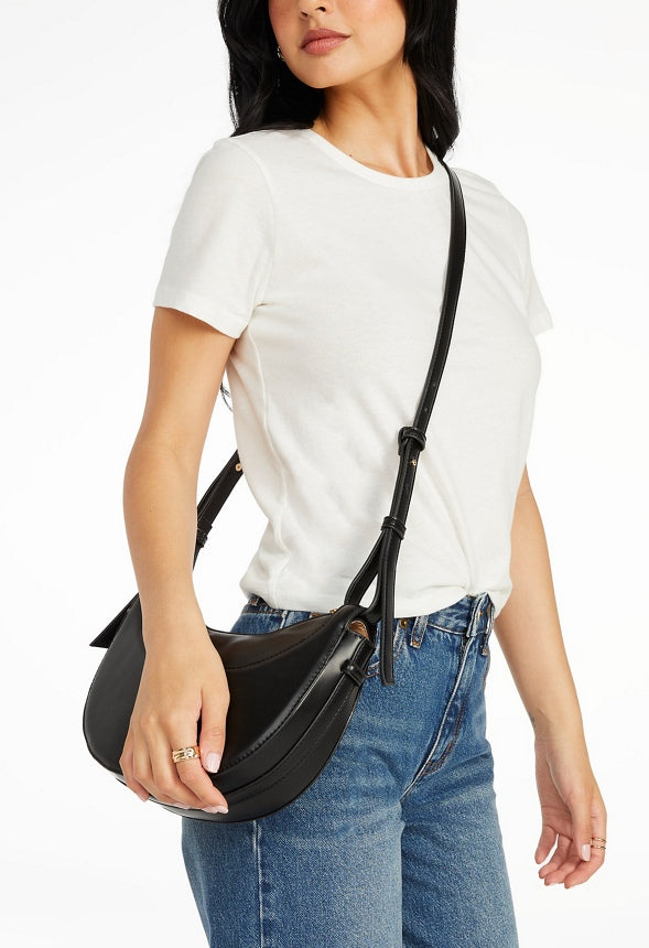 Crescent Crossbody Black
