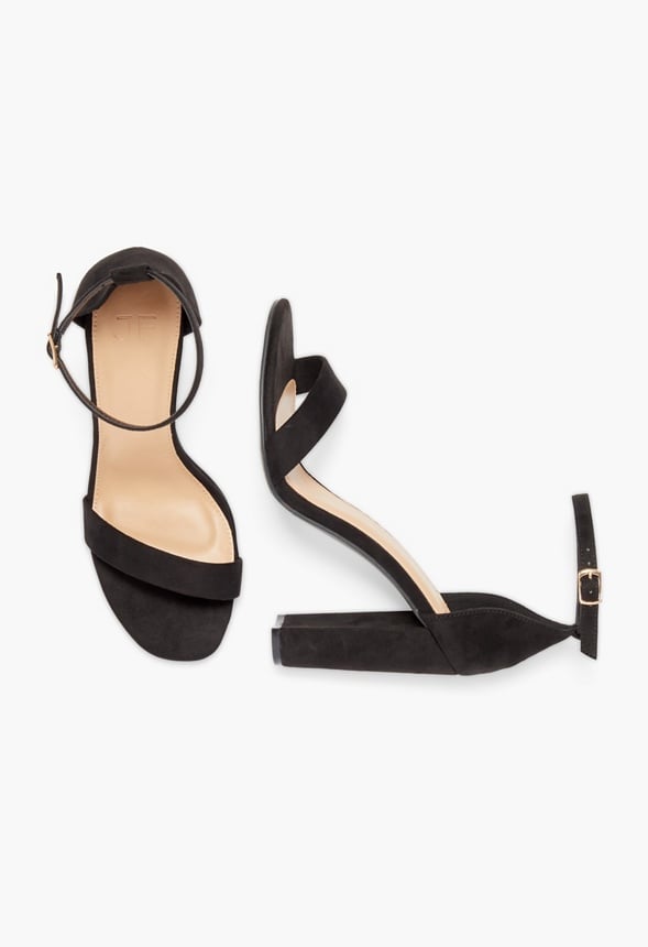 Lorelai Block Heeled Sandal Black