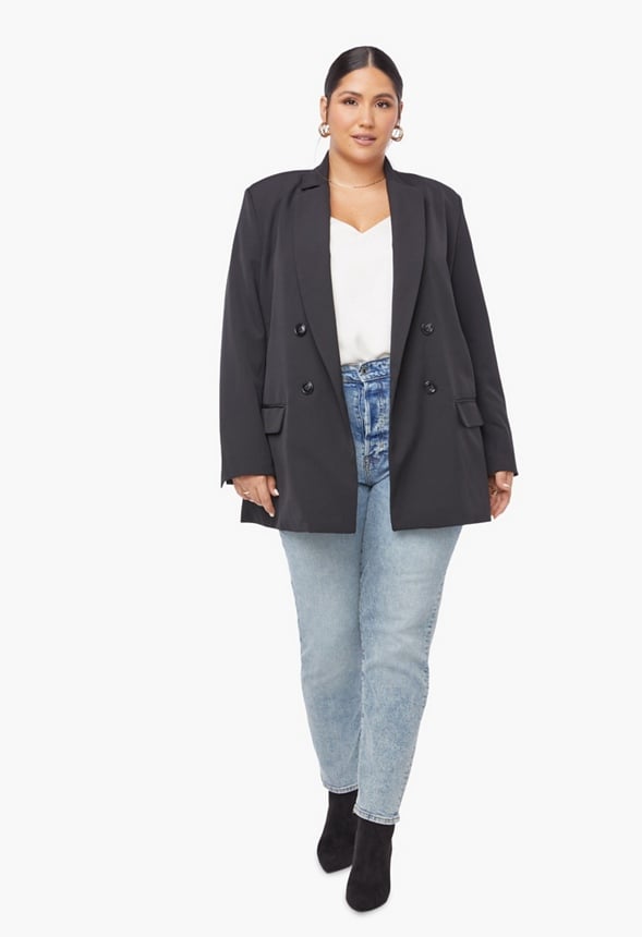 City Blazer Black Caviar