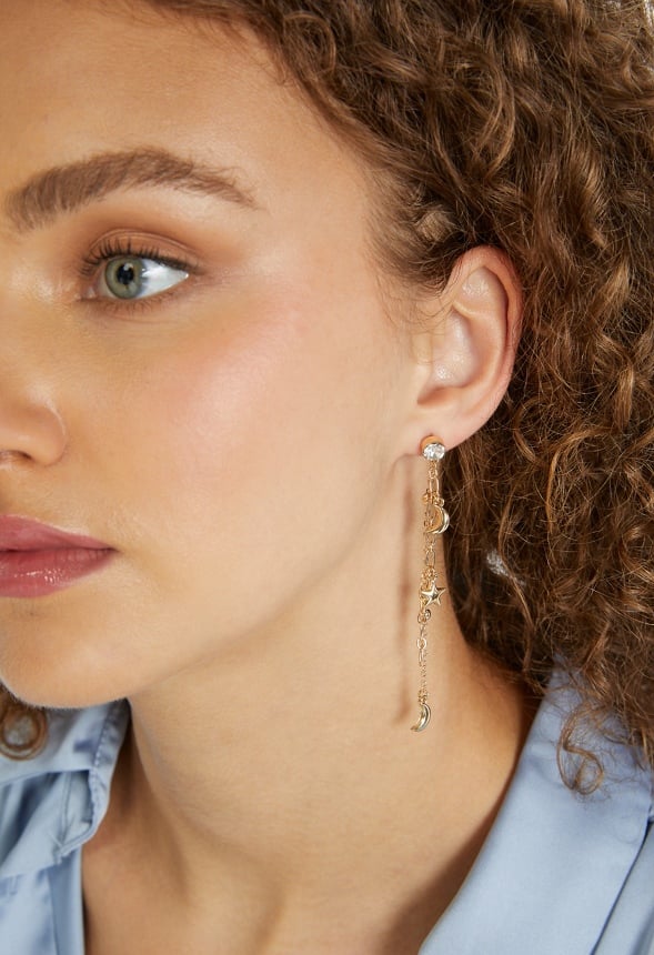 Sasha Celestial Earparty Crystal/ Gold