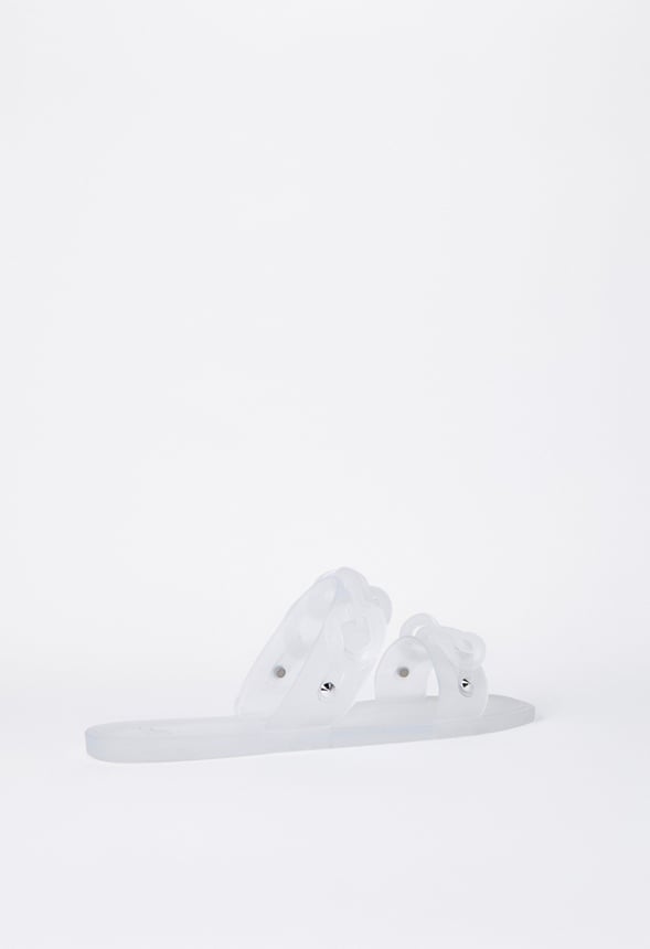 Astrid Slider Sandal Clear