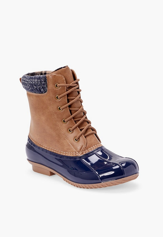 Evi Duck Boot Tan