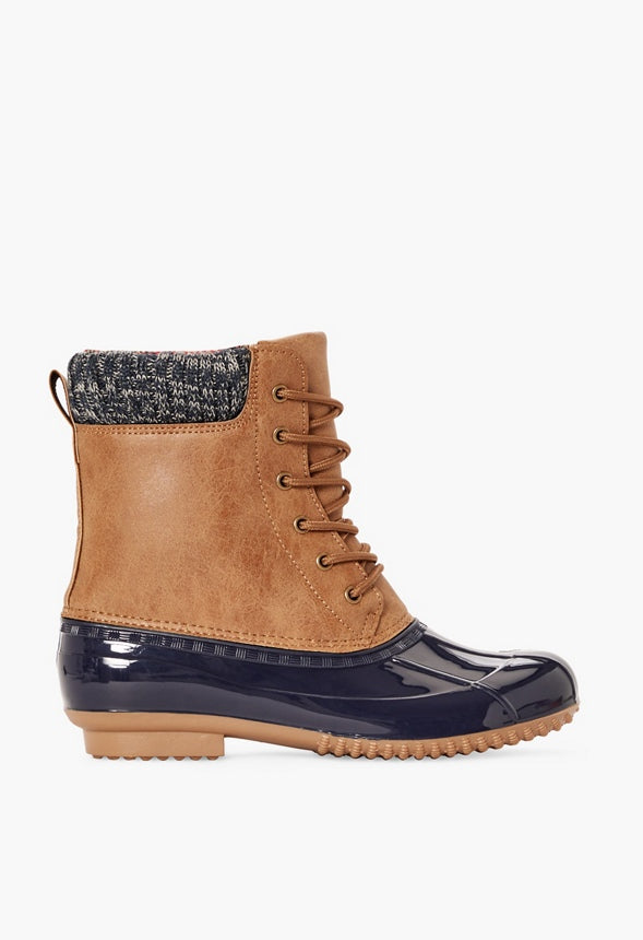 Evi Duck Boot Tan
