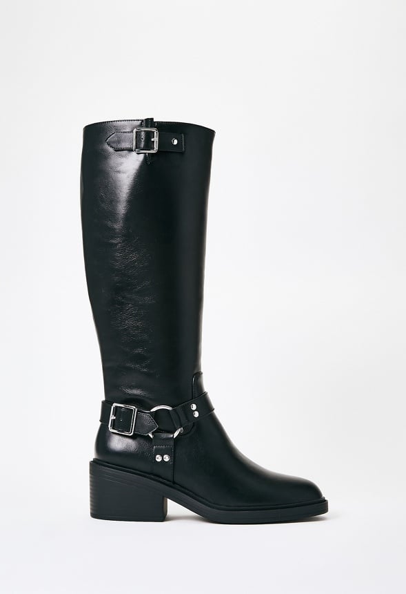 Maddox Flat Boot Black
