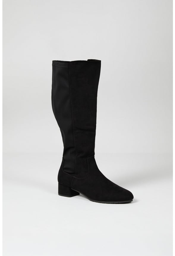 Mila Heeled Boot Black