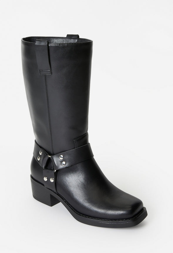 Braxton Flat Boot Black