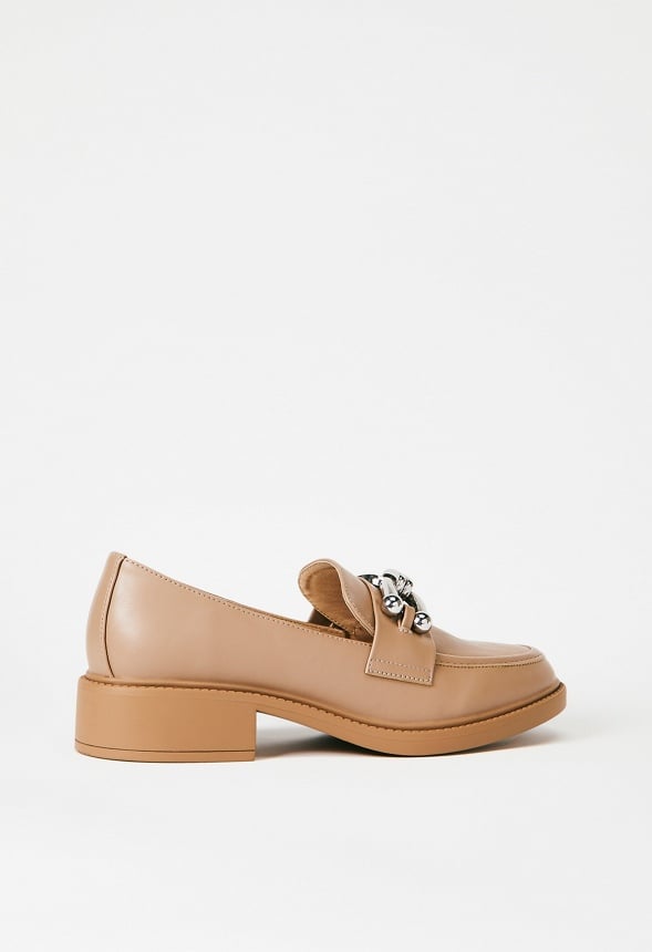 Camille Slip-On Loafer Taupe