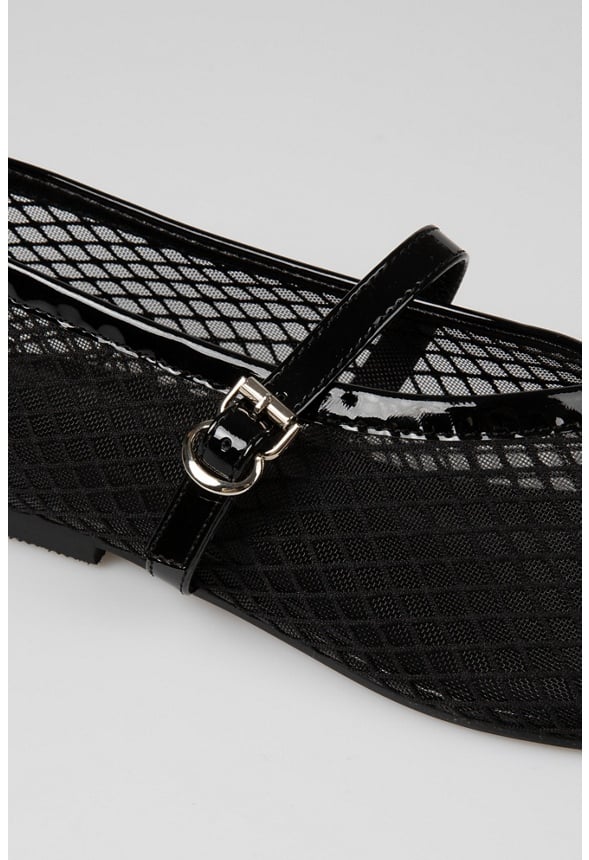 Arabella Ballet Flat Black
