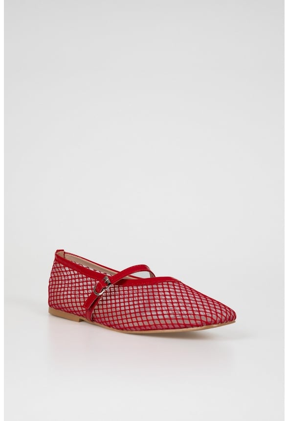 Arabella Ballet Flat Red