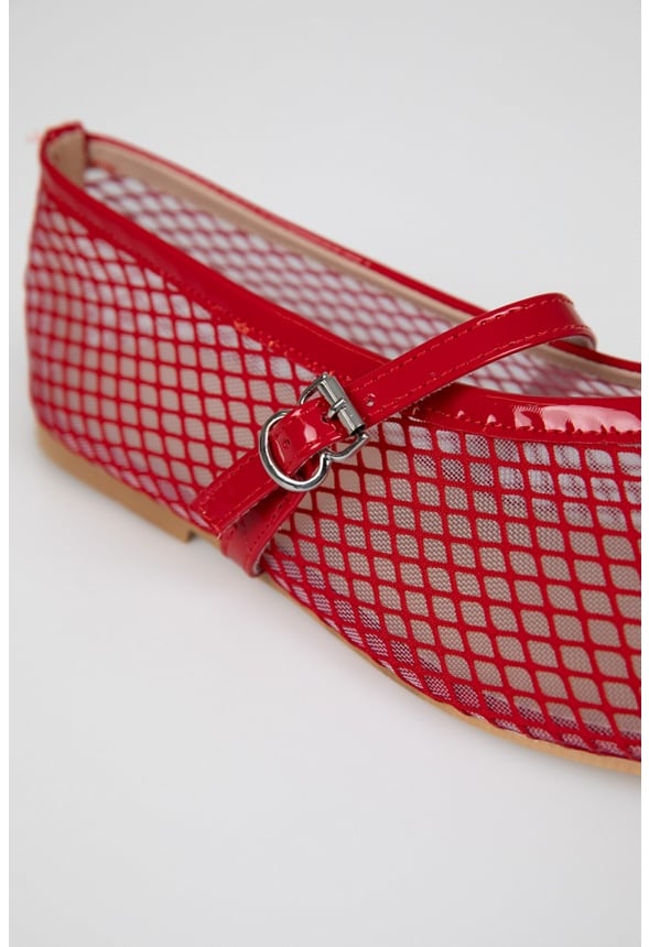 Arabella Ballet Flat Red