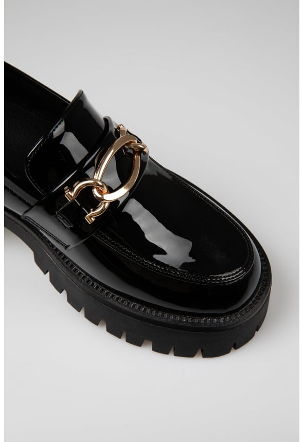 Ava Flat Loafer Black