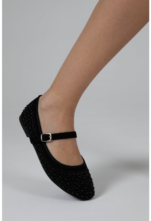 Aurora Ballet Flat Black