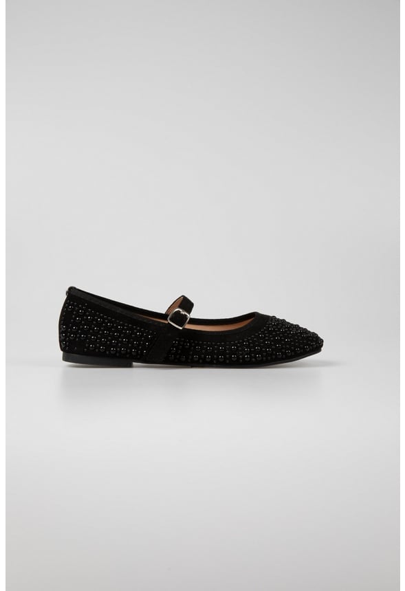 Aurora Ballet Flat Black