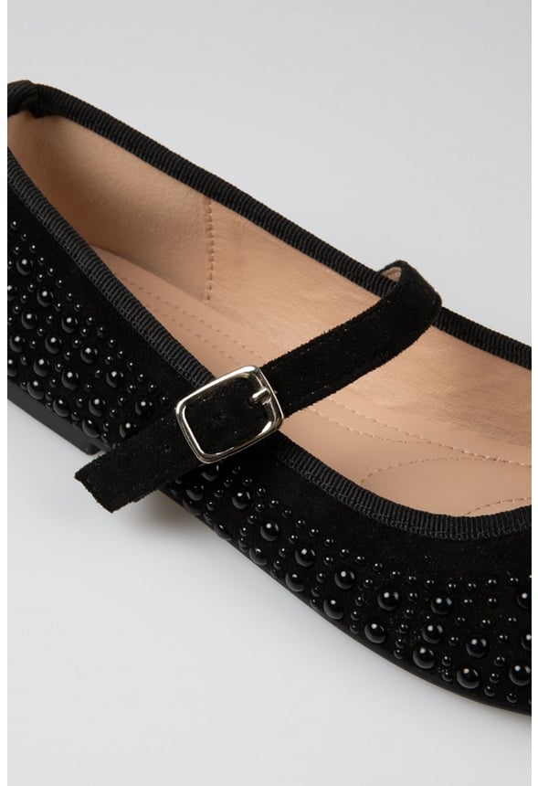 Aurora Ballet Flat Black