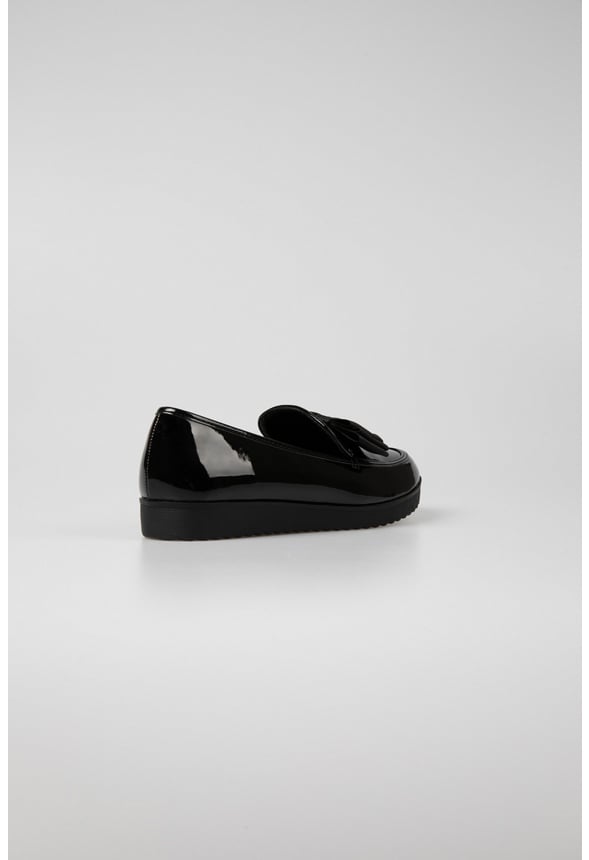Ella Flat Loafer Black
