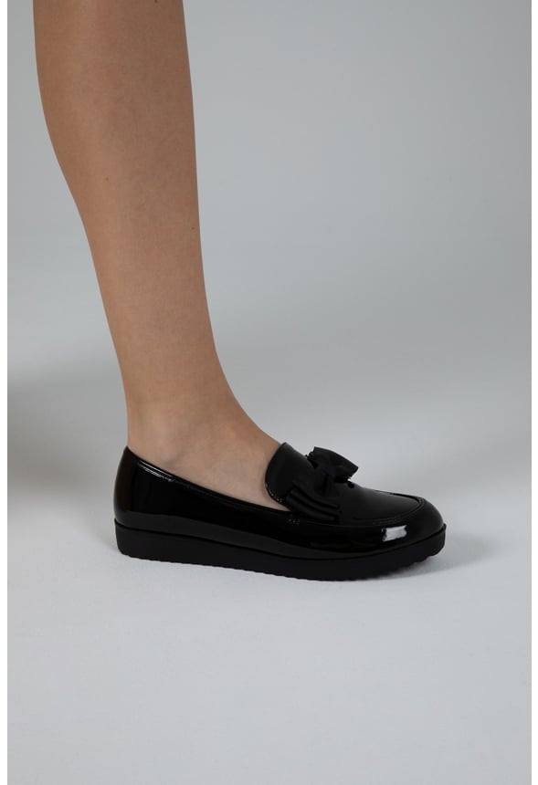 Ella Flat Loafer Black