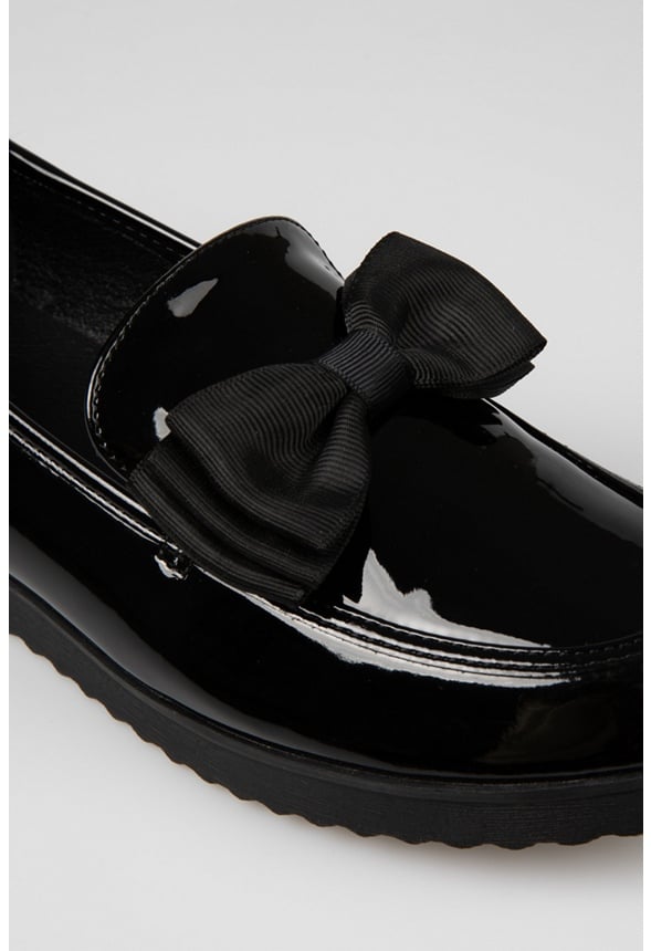 Ella Flat Loafer Black