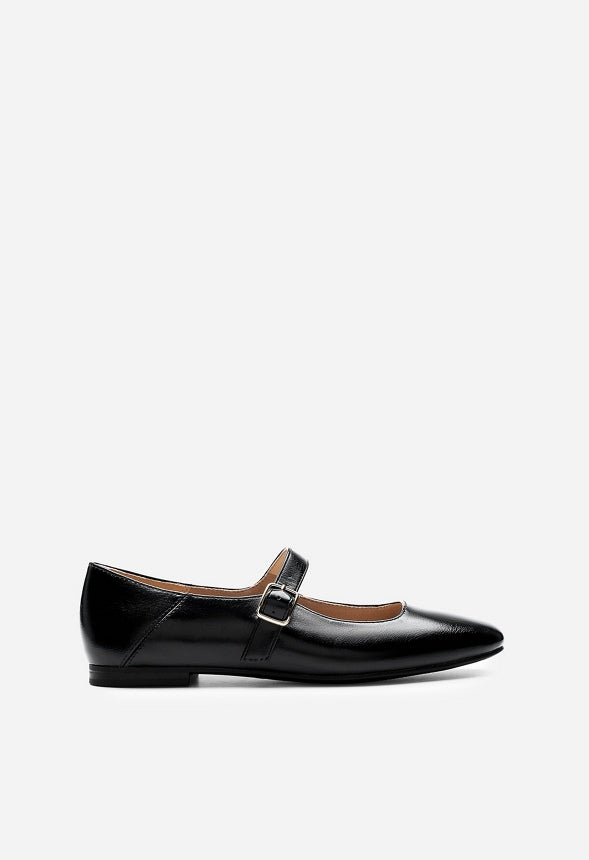 Mary Jane Flats Black