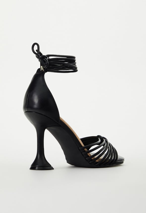Fay Gladiator Sandal Black