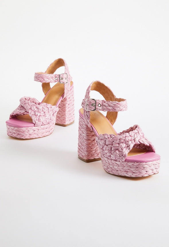 Rosalie Heeled Sandal Moonlite Mauve