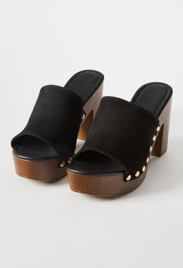 Katya Heeled Sandal Black