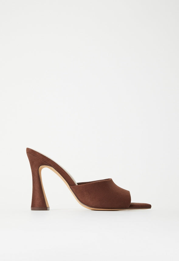 Mira Heeled Sandal Chocolate Lab