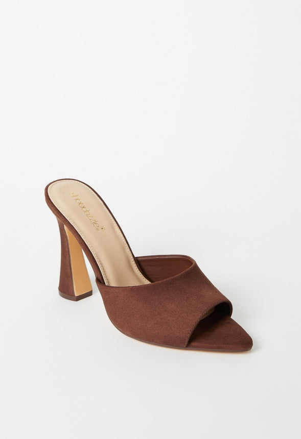 Mira Heeled Sandal Chocolate Lab