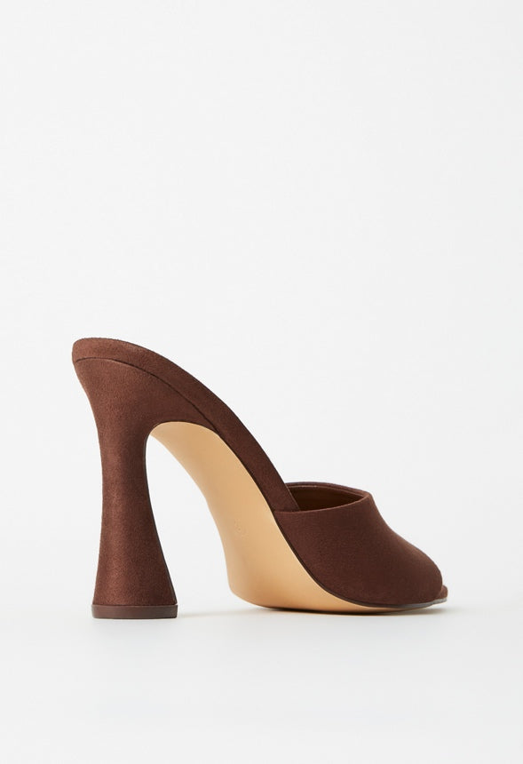 Mira Heeled Sandal Chocolate Lab