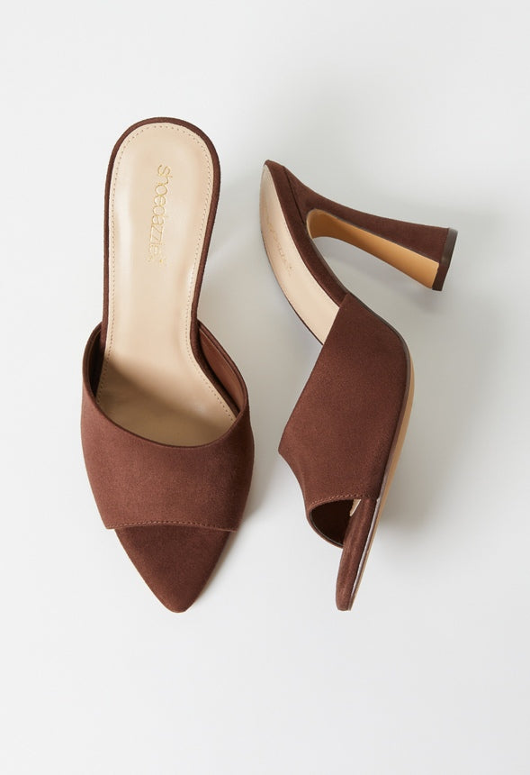 Mira Heeled Sandal Chocolate Lab