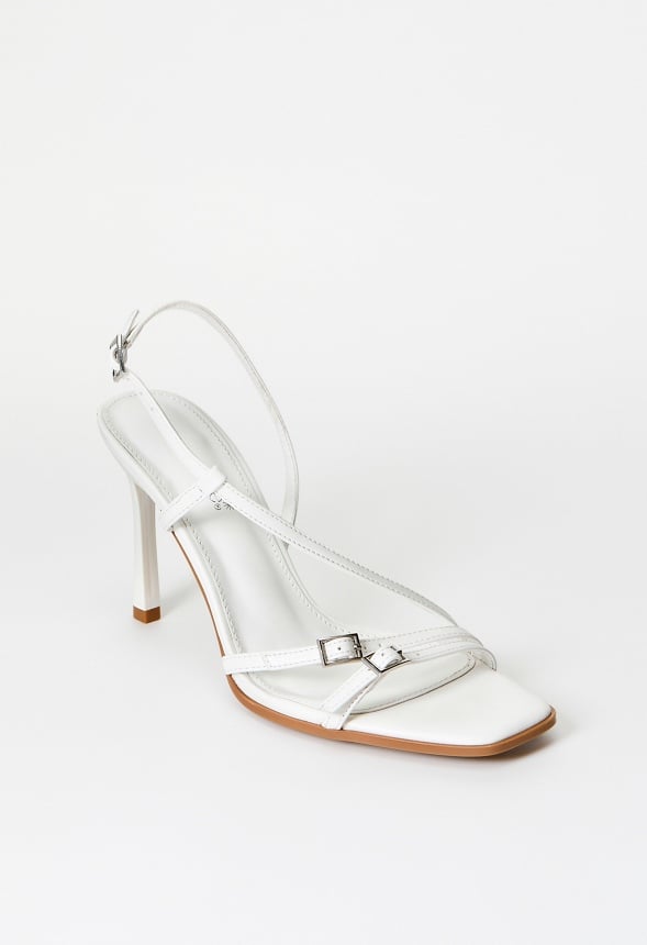 Sienna Heeled Sandal Bright White