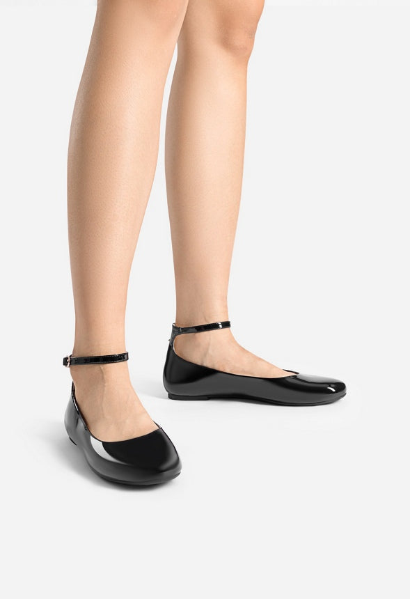 Comfortable Slip On Flats Black