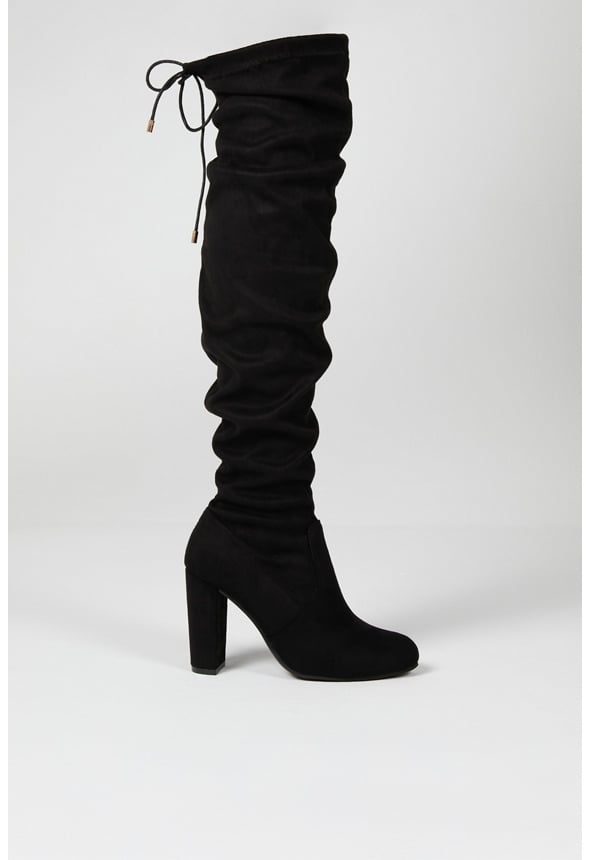 Erin Over-the-Knee Boot Black