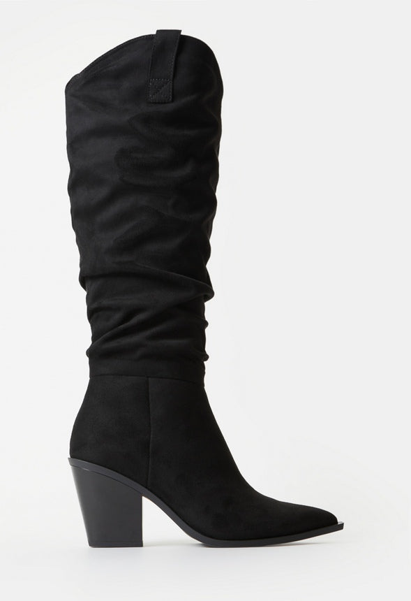 Sansa Slouchy Boot Black