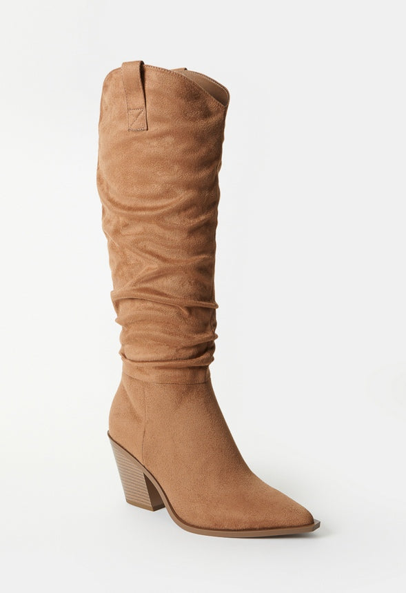 Sansa Slouchy Boot Light Tan