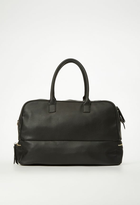 Multi Compartment Weekender Bag Black