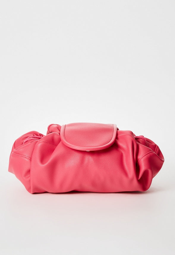 Flat Lay Cosmetic Bag Raspberry Sorbet