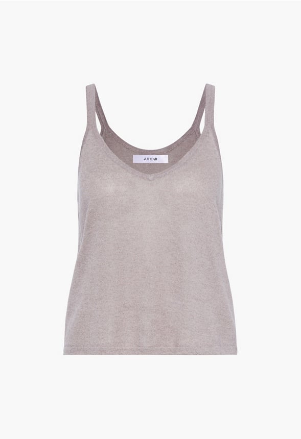 Sweater Tank Top Sea Fog Grey