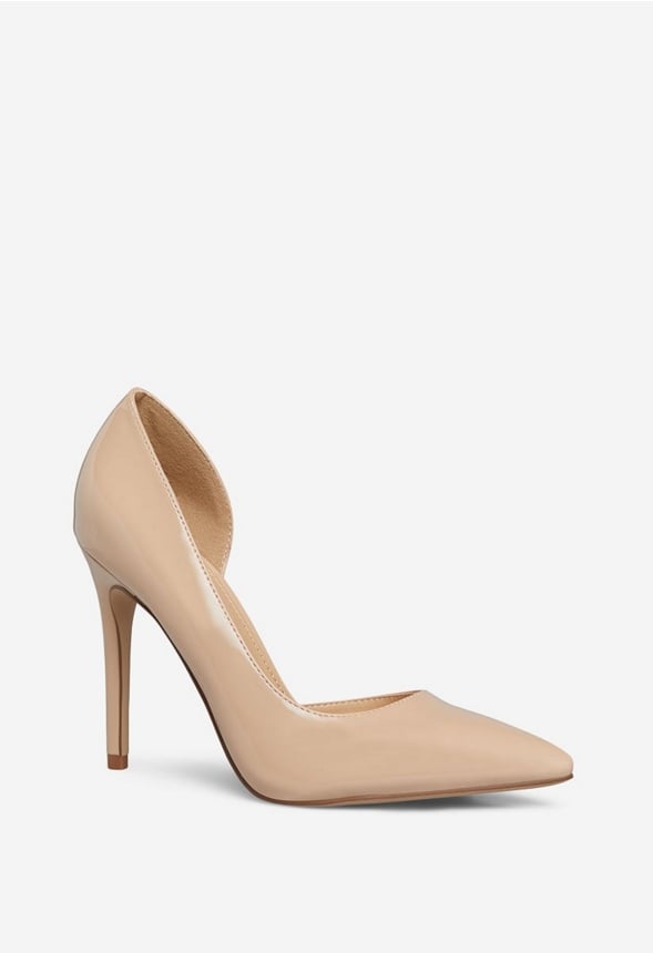 Annakay Pointed Toe Pump Beige