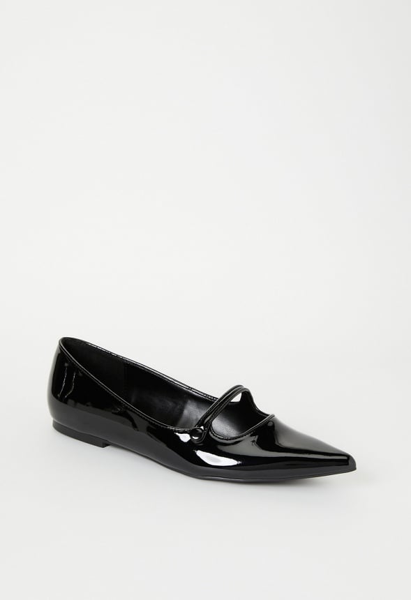 Kelsi Ballet Flat Black