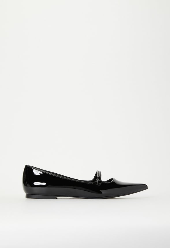 Kelsi Ballet Flat Black