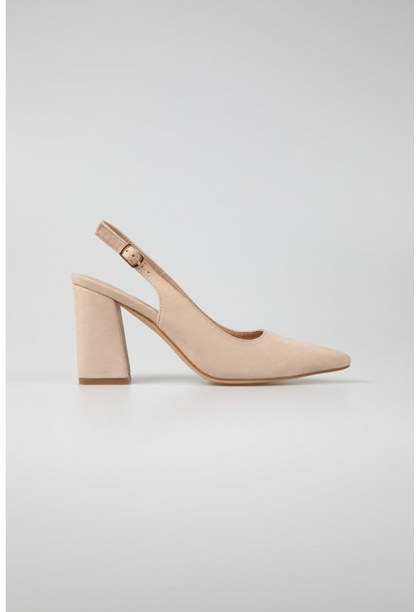 Mia Ankle Strap Pump  Blush